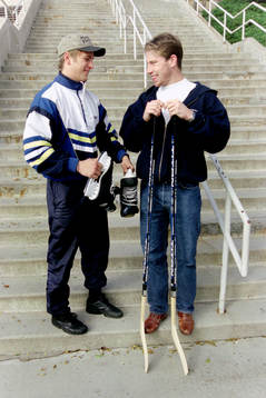Anders Myrvold och Peter Forsberg