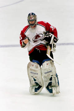 Stephane Fiset, målvakt, Colorado Avalanche