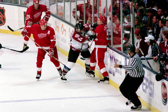 Claude Lemieux, Colorado Avalanche trycker till Nicklas