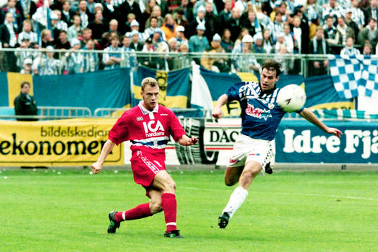 Jonas Olsson, Göteborg och Niklas Gudmundsson, Halmstad