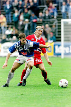 Niklas Gudmundsson, Halmstad och Magnus Johansson, Göteborg