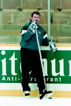 Pat Burns, tränare i Toronto Maple Leafs