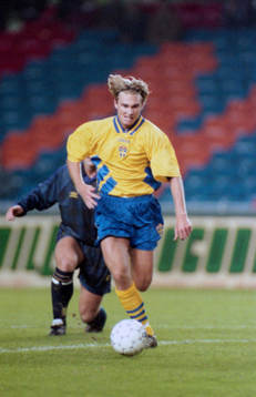 Andreas Andersson, Sverige med bollen