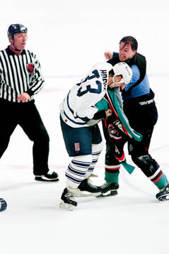 Ishockey, NHL, Toronto Maple Leafs - New York Islanders,