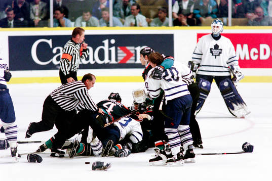 Ishockey, NHL, Toronto Maple Leafs - New York Islanders,