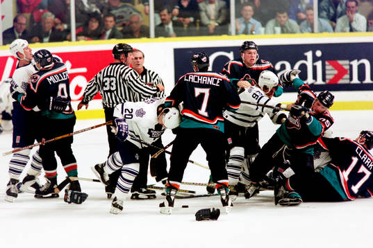 Ishockey, NHL, Toronto Maple Leafs - New York Islanders,