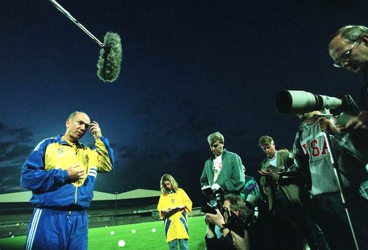 1995 Tommy Svensson, förbundskapten Sverige