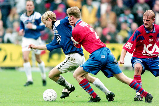 Robert Andersson, Halmstad med helsingborgs Anders Jönsson