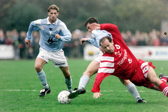 Daniel Andersson, Malmö vinner en närkamp med Milenko