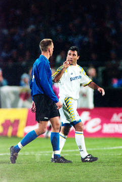 Tommy Andersson, Halmstad i diskussion med parmas Hristo