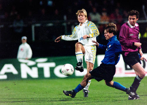 Tomas Brolin, Parma uppvaktas av halmstads Fredrik Ljungberg