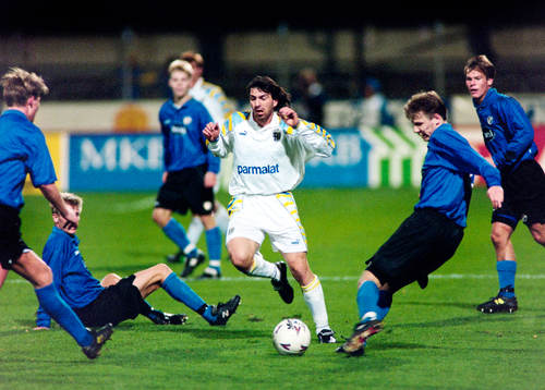 Fotboll, Cupvinnarcupen, Halmstad - Parma, 3-0