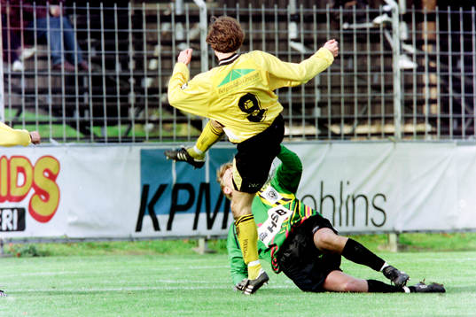 Magnus Arvidsson, Hässleholm gör ett av sina fyra mål i
