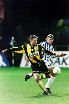 Dan Sahlin, Hammarby med göteborgs Magnus Johansson i