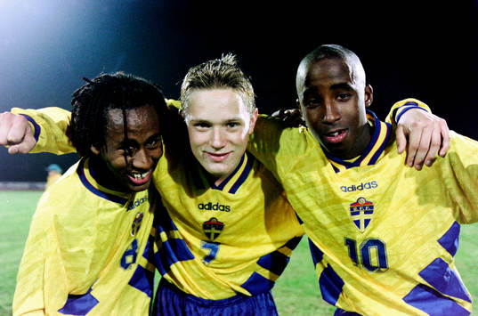 Bläddra bland fler bilder av Fotboll, U15,U16, EM-Kval, Sverige - Belgien, 3-0