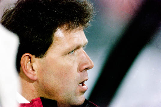 Arie Haan, tränare i Feyenoord
