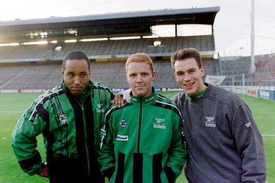 Martin Dahlin, Jörgen Pettersson och Patrik Andersson