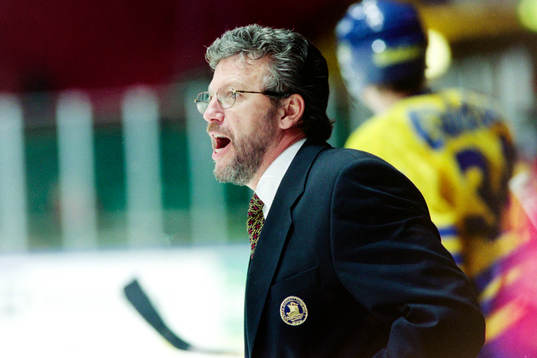 Kent Forsberg. förbundskapten i Sverige