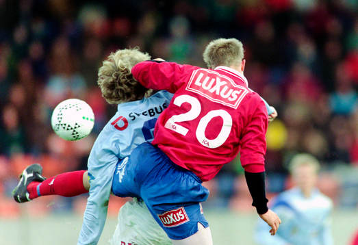 Ludwig Ernstsson, Öster i kamp om bollen