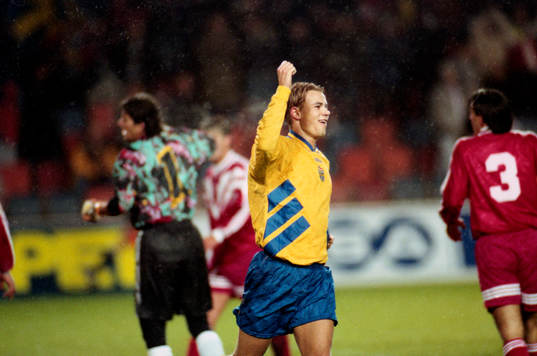 Niclas Alexandersson jublar