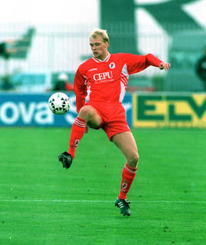 Fotboll -- Klas Ingesson, Bari