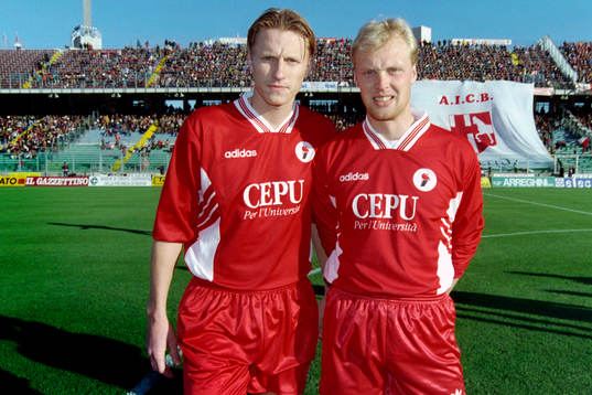 Kennet Andersson och Klas Ingesson, Bari