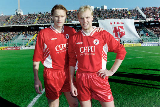 Kennet Andersson och Klas Ingesson, Bari