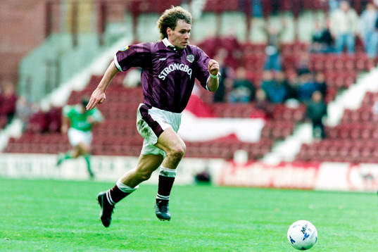 Hans Eskilsson, Hearts med bollen