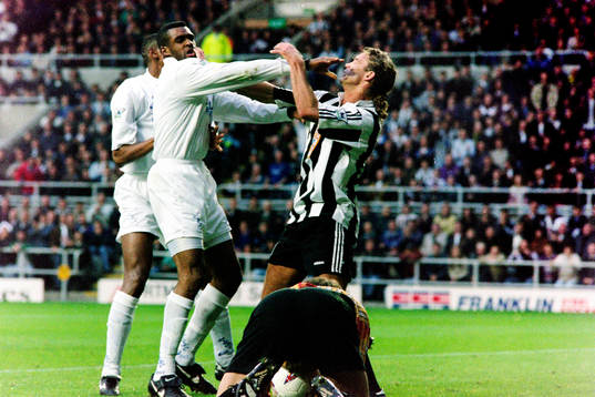 Fotboll, Premier League, Newcastle - Leeds, 2-1