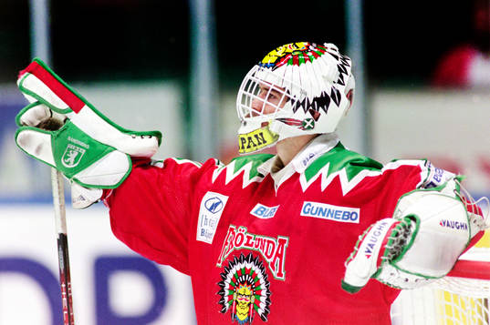 Mikael Sandberg, målvakt i Frölunda