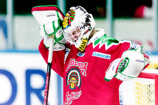 Mikael Sandberg, målvakt i Frölunda