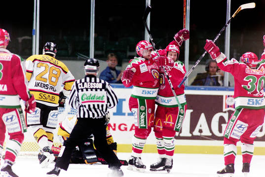 Jubel i Frölunda