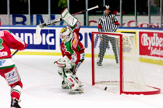 Mikael Sandberg. målvakt i Västra Frölunda