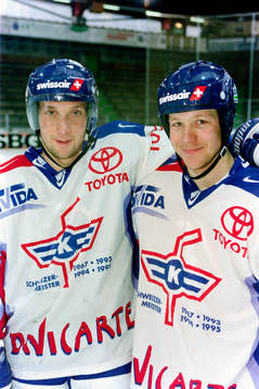 Mikael Johansson och Charles Berglund