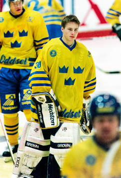 Johan Hedberg, målvakt, Sverige
