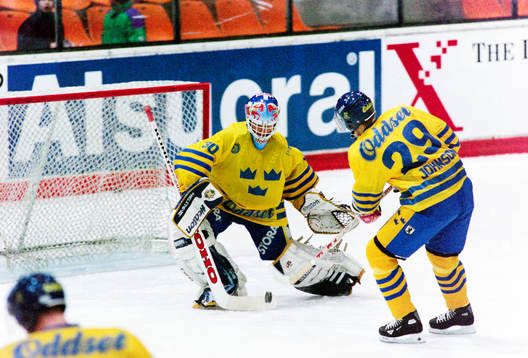 Johan Hedberg, målvakt, Sverige
