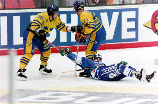 Ishockey, Finland - Sverige, 5-2
