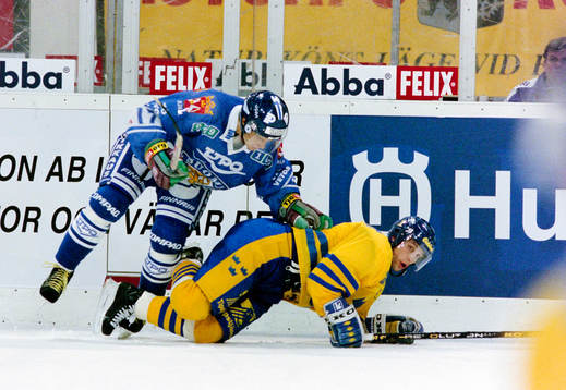 Ishockey, Finland - Sverige, 3-1
