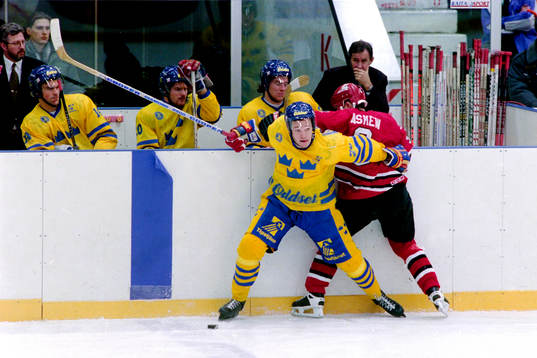 Ishockey, Izvestija, Sverige - Kanada, 3-0