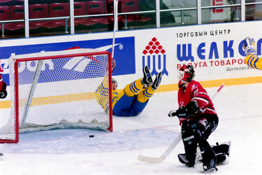 Ishockey, Izvestija, Sverige - Kanada, 3-0