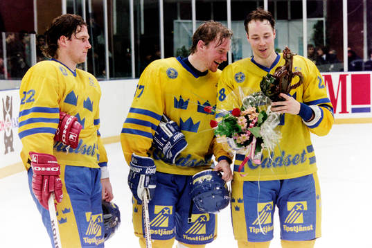 Håkan Åhlund, Tomas Forslund och Roger Åkerström,