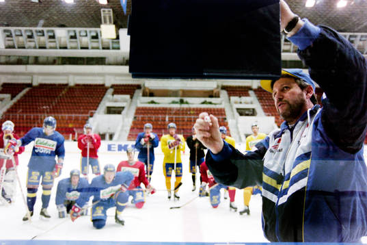 Kent Forsberg, förbundskapten i Sverige