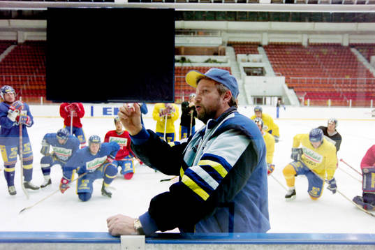 Kent Forsberg, förbundskapten i Sverige