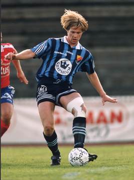 ARKIV 1996 Fotboll, - Magnus Pehrsson, fotbollsspelare,