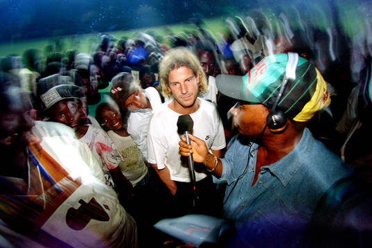 Roger Palmgren, förbundskapten i Sierra Leone