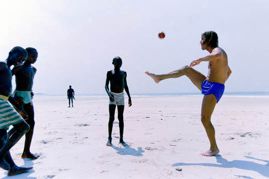Roger Palmgren, förbundskapten i Sierra Leone