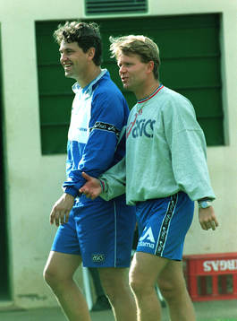 Thomas Wernerson, klubbdirektör, och Mats Jingblad,