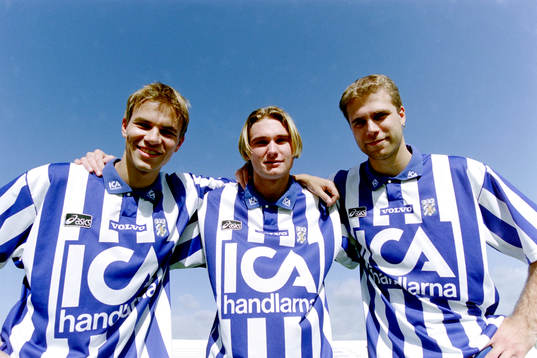 Niclas Alexandersson, Andreas Anderssson och Teddy Lucic