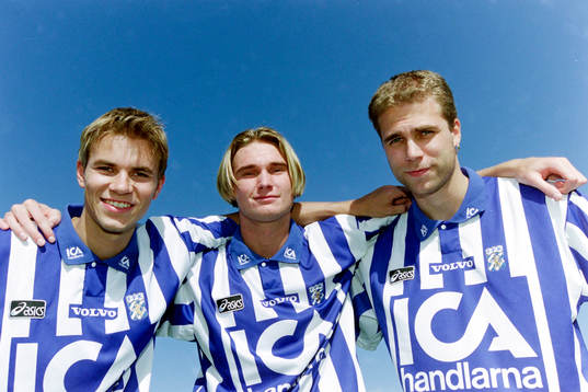 Niclas Alexandersson, Andreas Anderssson och Teddy Lucic