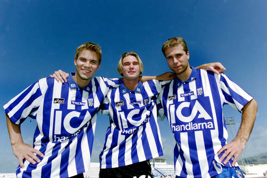 Niclas Alexandersson, Andreas Anderssson och Teddy Lucic
